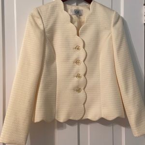 Le suit blazer 4P light yellow blazer